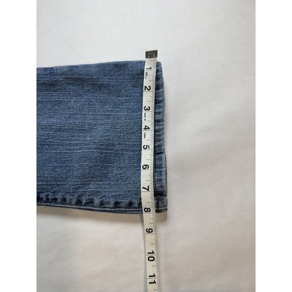 Vintage Y2K Levis 525 Nouveau Low Bootcut Grunge Jean Light Wash Western Women 6 - Picture 6 of 11